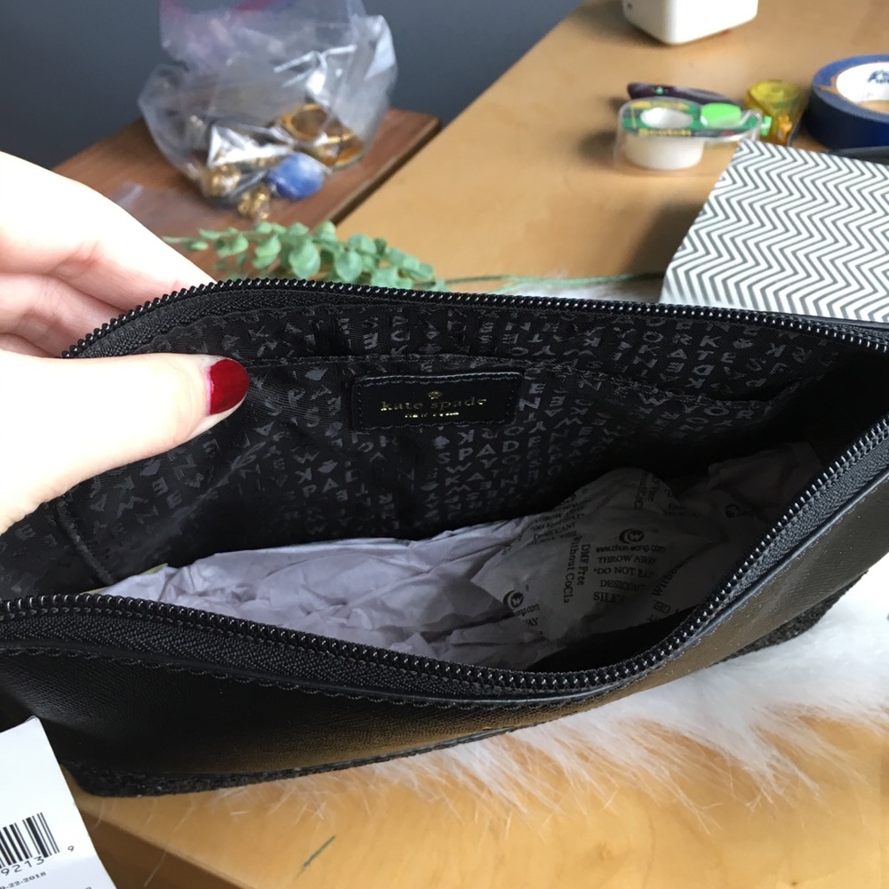 PRICE ⬇️ Kate Spade Black Greta Court Glitter Set - Picture 6 of 7